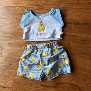 Build a bear chicks rule pajamas